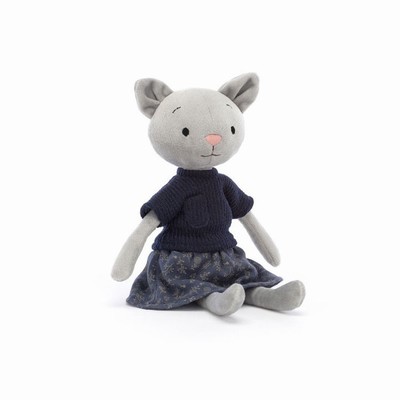 Jellycat Coquette Cutie Cat USA | 17452RCMU